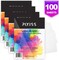4 Pack (100 Sheets Total) - Pixiss 25 Sheets Heavy Weight Alcohol Ink Paper A4 8.3x11.7 Inches (210x297mm), 300gsm, Extra Smooth